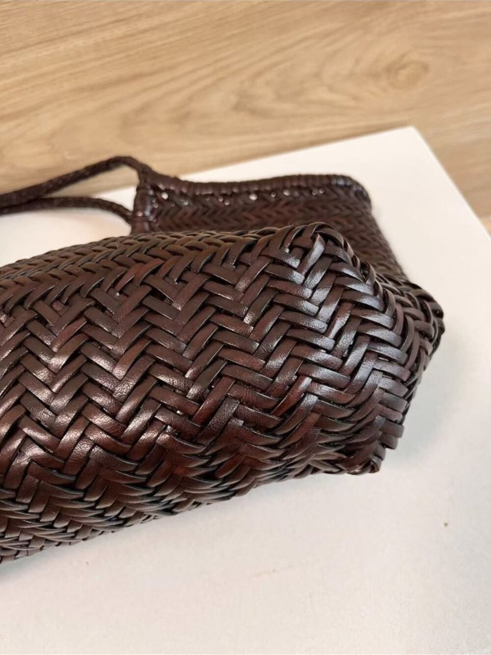DRAGON DIFFUSION Dragon Diffusion Big Bag in dark brown leather - Picture 6 of 10